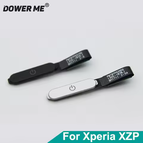 Aocarmo Power On/Off Switch Fingerprint Button Touch ID Flex Cable Ribbon For Sony Xperia XZ Premium