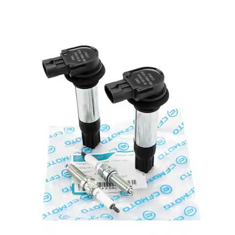 For CFMOTO Original 450SR SRS NK 560MT 675SR SS 675NK Ignition Coil Spark Plug Kit CF400-6-7-8-9 CF6