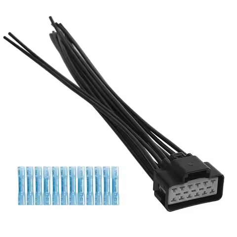 WPT928 Wiring Kit 3U2Z-14S411-ZMB Heated/Cooled Seat Module Connector Wire Assembly for Ford Lincoln