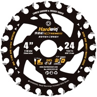 HARDWIN Energy Saving Wood Cutting Saw 4 Inch 110 MM Diameter 110X1.5/1.0X24X20MM