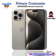 iPhone 11 / iPhone 11 Pro / iPhone 11 Pro Max Hydrogel Privacy Matte TPU Film Screen Protector