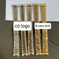 Stainless Steel Watch Strap - ROL 5 Eyes Zinc Watch Strap size 13mm 17mm 20mm 21mm