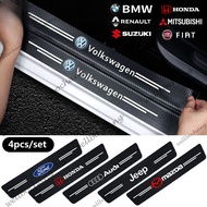 4pcs Anti-Risk Sunplate Sticker For Protective Cars