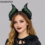 HILDARJFGH Bat Ears Headband, Realistic Furry Soft Animal Headdress Cosplay, Gothic Faux Fur Handmad