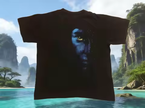 2025 Summer AVATAR Film Movie 2010 Vintage PROMO T Shirt L US NEW 100% Pure Cotton Printed Unisex St