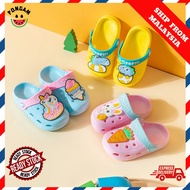 Baby & Kids Cartoon Shoes | Kids Boy Girl Pony Dino Sandals Casual Slippers Cute Twins | Kasut Clog 