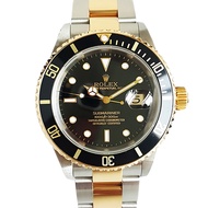 Rolex Men's Watch Submariner Type 18k Gold/Stainless Steel Automatic Mechanical Watch Men 16613 Rolex