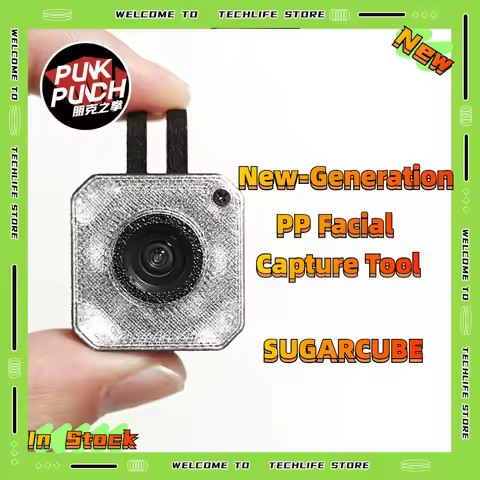 New Sugar Cube Face Tracker for VRChat Wireless Wired 16g Ultra-Light IR Camera 3D Printed VR Facial