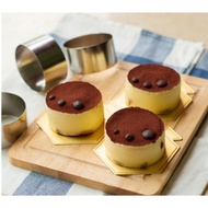 4inch/6inch/8inch/9inch Mousse Cake Ring Stainless Steel Baking Ring Square Round Love Shape Cutter