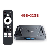 X96Q PRO + Android 14 กล่องสมาร์ททีวี Allwinner H728 Quad Core 8K HD 1000M Wifi6 X96QPRO Plus ชุดกล่
