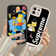 CK-47 Cartoon Simpson Shockproof Casing for Infinix Note Zero 30 40 40S Pro Plus