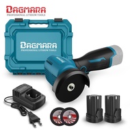 DAGMARA DAG05 Mini Angle Grinder Tool,16.8V Cordless Angle Grinder with 2 battery, Small Portable An