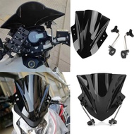 For Yamaha FZ6 S2 FZ8 FZ8N FZ1 FZ1N FZ 1 2001 -2015 Adjustable Bracket 7/8" 22mm Handlebar Windscree