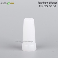 FAMY Max inner diameter 24.5mm flashlight diffuser (white) for Convoy S2 S3 S4 S5 S6 S7 S8 flashligh
