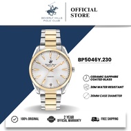 Beverly Hills Polo Club BHPC Jam Tangan Wanita Ladies Stainless Steel Quartz Watch BP5046Y