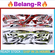 SUZUKI BELANG R STICKER SET BELANG150R BELANG150 R BELANG 150 R150 BODY COVER SET COVERSET STRIPE ST