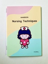 หนังสือคู่มือนักศึกษาพยาบาล สาธารณสุข เกี่ยวกับเทคนิคการพยาบาลเบื้องต้น ฉบับพกพา