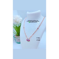 375 gold children's necklace 8k