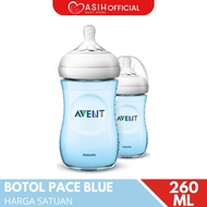 Philips Avent Natural Bottle PP 260ml Blue Baby Milk Bottle