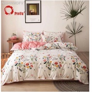 [readystock]⊕"PROYU" 100% cotton Cadar 7 in 1 High Quality Fitted Bedsheet With Comforter (Queen/King)