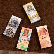 Four Famous Towers 60% off Sticky Note Pad Yellow Crane Tower Quehe Tower Yueyang Tower Tengwang Pav