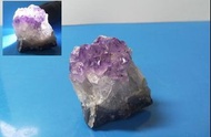 紫水晶鎮-(MINI版)--&lt;開智慧&gt; 桌上型...vs.紫水晶洞紫水晶花