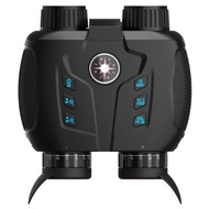 BekinTek 3D VR Helmet Mounted Night Vision Binoculars NVG Goggles 5000mAh Rechargeable 700m Full Dar