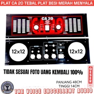 MERAH Ca Panel 20 Thick Red Power Amplifier Panel