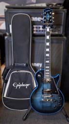 2025 最新 Epiphone Les Paul Custom 藍色 虎紋 / 稀有 藍寡婦 限量版 電吉他