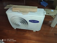 請自己睇文字介紹及相片等詳細內容 :二手企理 已經拆好及收好雪種 Carrier開理 一匹 半420變頻纖巧型 掛牆分體式冷氣機 一級能源標籤~/型號42KCEP12LV~型號 (室內機/風口): 4