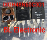 2ชิ้นขายาว0.8-1cm  IXGH48N60C3D1 IGBT ความถี่สูง 600V 75A High speed PT IGBT for 40-100kHz Switching