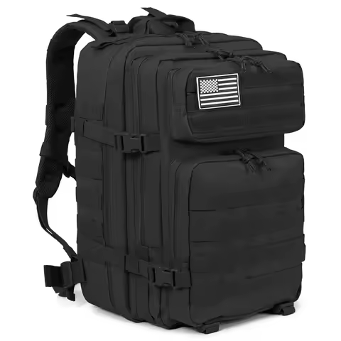 Tactical Backpacks Outdoor 45L Large Capacity Man 3 Days Molle Hking Bags For Outdoor Trekking Campi