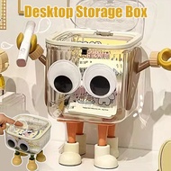 Desktop Storage Box with Lid Bakul Sampah Meja Tong Sampah Meja Dengan Bertutup Hair Accessories Box