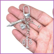 Lawyer Judge Law Student Political Science Inspired Keychain