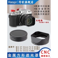 No. Song Suitable for Fujifilm/Fuji XF35mm F2 Lens Metal Square Hood XF23mmf/2 R WR, XC35mmf2 Dragon