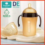 Bình sữa kamidi silicon chính hãng núm vú silicon mềm chống sặc chống tràn 150ML và 250ML