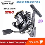 【Ready Stok】DEUKIO Reel Pancing Full Besi DA2000-7000 Reel Spining Fish Cuci Gudang Original Shimano