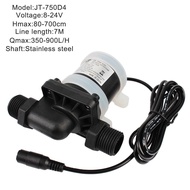 SPDD DC 12V 24V ปั๊มน้ำมอเตอร์พลังงานแสงอาทิตย์ เงียบสุดๆ ไร้แปรงถ่าน ปั๊มน้ำดำน้ำขนาดเล็ก IP68 ปั๊ม