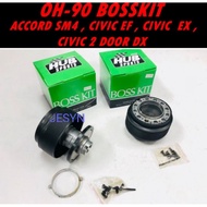 Steering Boss Kit OH-90 CIVIC EF / EX 88-91/ ACCORD SM4 / CIVIC 2 DOOR DX 86-91 model 01649 Bosskit 