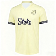 25-26 Everton Home and Away Football Shirt 3D Printed Short Sleeve Sports Shirt Same For Adults And 