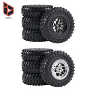 [Blesiya] 4x 1/12 1/16 RC Car Wheels And Tires Accessories High-Performance Replacement Part for 98 