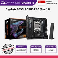 Gigabyte B850I AORUS PRO (Rev. 1.1) AMD AM5 ITX Motherboard