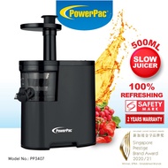 PowerPac Juice Extractor Slow Juicer Cold Press Juicer (PP3407)