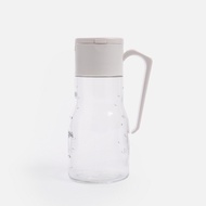 自動開啟玻璃可拆蓋油壺500mL 白