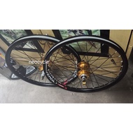 Veroli Alloy Double Wall Rims Bicycle Wheelset for V Brake & Disc 20/26/27.5/29 inch 1 pair