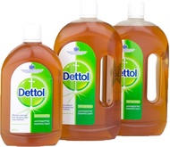100% Dettol Original Highly Concentrated Fresh Antiseptic Liquid Disinfectant Cleaning (550 ml / 1L)