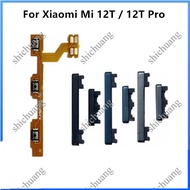 For Xiaomi Mi 12T / 12T Pro Power Volume Side Button Flex Cable Keys button on off volume up and dow