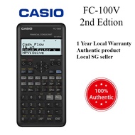Casio FC100V/200V Financial Calculator. Casio FC-100V/200V. Local SG Seller. Local SG Stock. 1 Year 