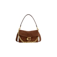 Authentic Coach Chain Tabby Handbag / Crossbody / Shoulder Bag Suede CCK51-B4WBR