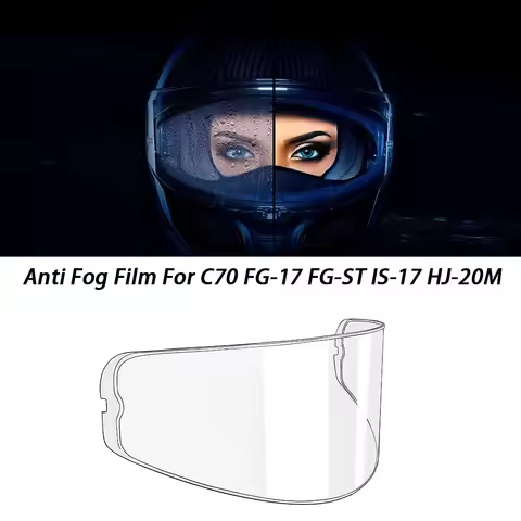For HJC C70 FG-17 FG-ST IS-17 HJ-20M Lens Anti Fog Film Helmet Accessories Motorcycle Helmet Visor F